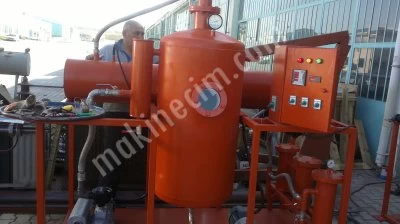 Satılık Yağ Tasfiye Makinası