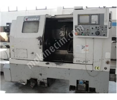 Cnc Torna Tezgahları - Goodway Gs-280 Cnc Torna