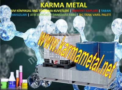 Sıvı Yağ Taban Küveti Paslanmaz Çelik Kimyasal Toplama Paleti İstanbul