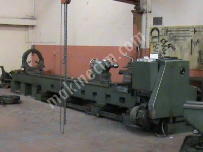 Satılık Mauzer Torna 6 Mt Boyundadır 1957 Model Orjinali 4 Mt Olup 2 Mt Uzatılmıştır ve Tezgah Yükseltilmiştir Fiyatı = 50000 Tl