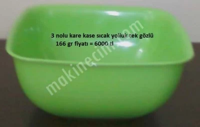 Satılık 3 Nolu Kare Kase Sıcak Yolluk Tek Gözlü = 166 Gr Fiyatı = 6000 Tl
