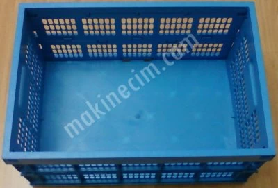 Satılık 42 Lt Lik Katlanır Kasa Kalıbı 355 X 525 X 175 Ölçülerinde = 1500 Gr Fiyatı = 85.000 Tl