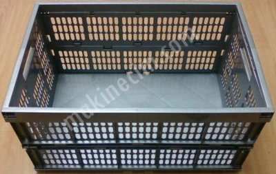 Satılık 60 Lt Lik Katlanır Kasa Kalıbı 385 X 580 X 305 Ölçülerinde = 1950 Gr Fiyatı = 85.000 Tl