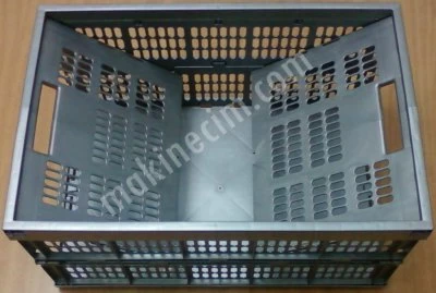 Satılık 60 Lt Lik Katlanır Kasa Kalıbı 385 X 580 X 305 Ölçülerinde = 1950 Gr Fiyatı = 85.000 Tl