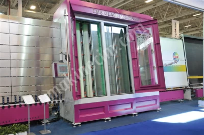Igl-S 2500/8 High Performance Insulated Glass Production Line With Hydraulic Panel Press and Online Argon Gas Filling