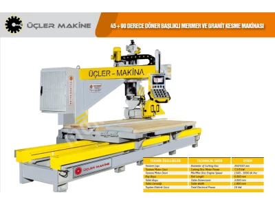 Computerized 360 Degree Rotating Head Gradual Length and Head Cutting Machine