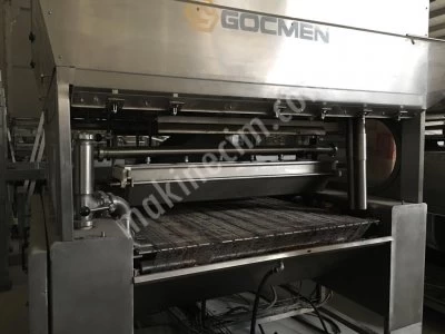 Çikolata Kaplama Ve Soğutma Tüneli Tel Bant Genişlik 1000 Mm