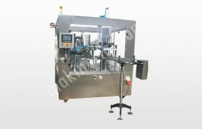 Tam Otomatik Rotary Sistem Dolum Ve Ambalaj Makinası (160-2R-Opp)
