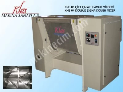 Çift Çapalı Yatay Hamur Mikseri (Kazan Devirmeli) - Kms 04 300-350 Kg