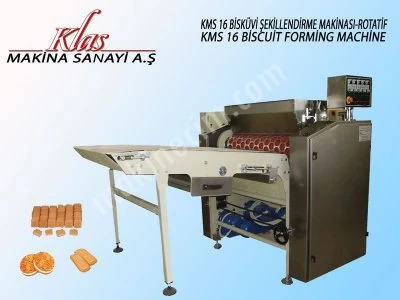 Bisküvi Şekillendirme Makinası Rotatif - Kms16