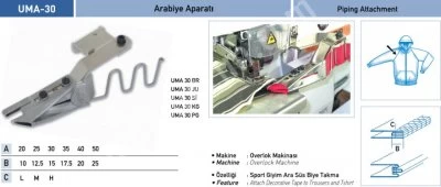 Eşofman Grubu Aparatları Arabiye Aparatı Uma-30