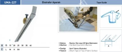 Eşofman Grubu Aparatları Ekstrafor Aparatı Uma-227