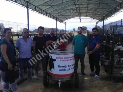 Calf Food Preparation Machine With Pasteurized Model