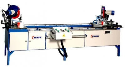 300 Mm Otomatik Çift Kafa Kesim Ve Çift Kafa Kapı Pervaz Birleştirme Makinası