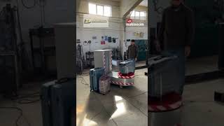 Stretch Wrapping Suitcases, Luggage Stretch Wrapping Machine