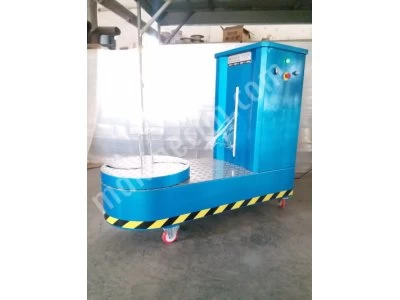 Stretch Wrapping Suitcases, Luggage Stretch Wrapping Machine