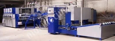 2000 Mm 4 Renk Vakum Transferli Servo Motor Hareket Sistemli Plc Ekranlı Oto.Slotter Baskı Makina