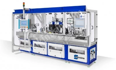 Tam Otomatik Solar Kablo İşleme Transfer Hattı Schäfer Solartransferline