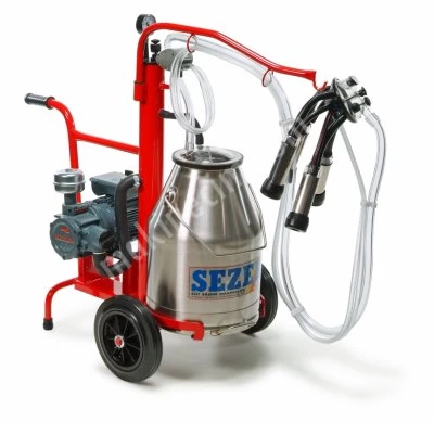 Seyyar Süt Sağım Makinesi - .Impls-1 (Paslanmaz Çelik Güğüm)