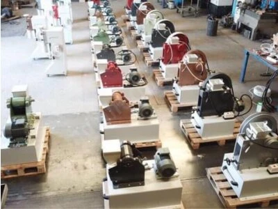 Laboratuvar Tipi Çeneli Kırıcı, Laboratuvar Tipi Değirmen, Halkalı Değirmen
