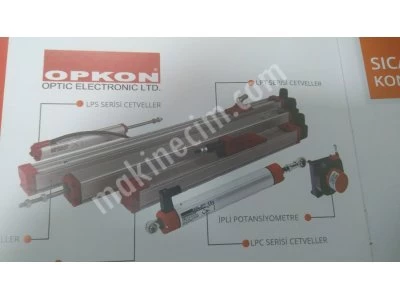 Enjeksiyon Makinesi Cetvel (Opkon - Gefran - Novotechnik)