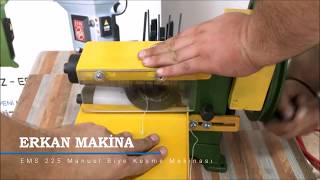 Bias Cutting Slicing Machine Manual Ems 225 (Zero)
