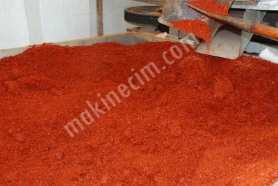 Pul ve Toz Biber İşleme Hattı Krom Paslanmaz Sıfır ve 2.El