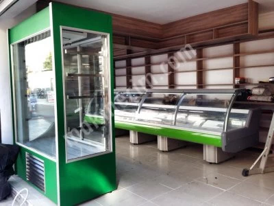 SUPERMARKET REFRIGERATION CABINET SYSTEMS AND SUPERMARKET SHELF SYSTEMS