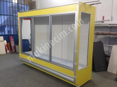 Sütlük Dolap Şarküteri Dolabı Sütlük Reyonu Market Rafları İmalattan Satılık