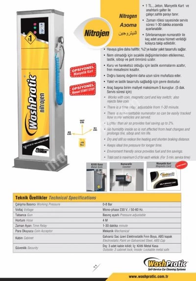 Washpratic Oto Nitrojen İstasyonu