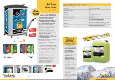 Washpratic Oto Köpük İstasyonu * 200 Litre *