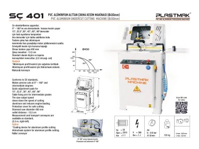 Sc.401 Automatıc Bottom Cuttıng Machıne