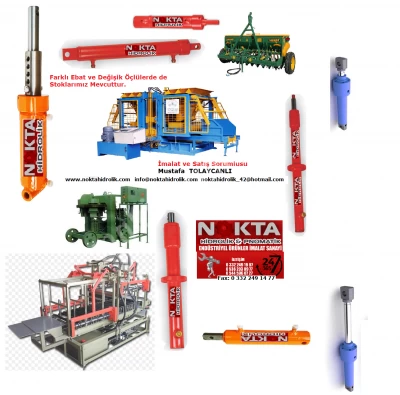 Beton Makina Pistonu, Mibzer Makina Pistonu, Ayarlı Mibzer Hidrolik, Konya Mibzer Piston