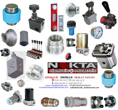 hydraulic unit parts, hydraulic material, hydraulic coupling, hydraulic machine