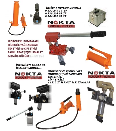three-way valves, hand pumps, hydraulic steel valves