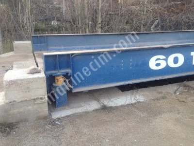 Satılık 2.El Esit Marka 60 Tonluk Kamyon Kantarı