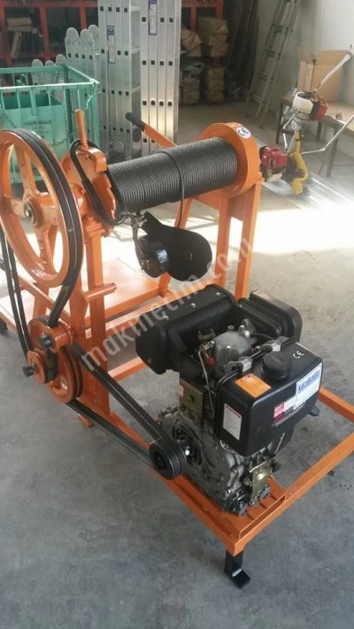 Yerden Kumandalı Diesel Vinç Gırgır
