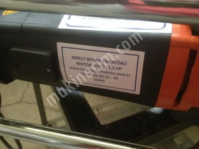 Omuz Tipi Elektrikli Beton Vibratörü