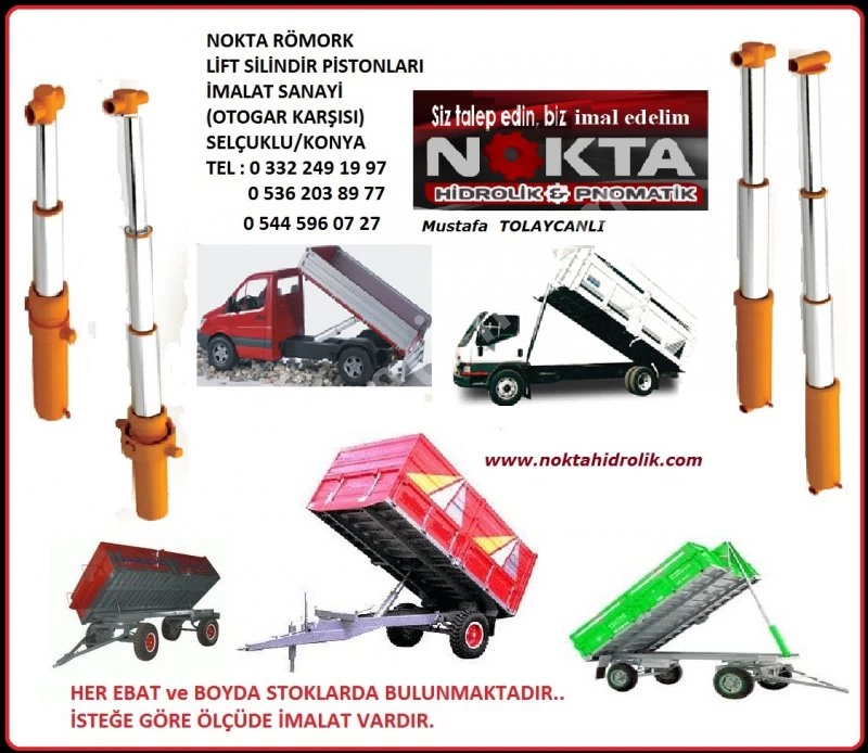Trailer Piston, Trailer Lift, Trailer Pump, Trailer Cylinder, Trailer Lift Piston Manufacturing