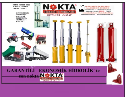 Kademeli Römork Pistonu İmalat, Kademeli Römork Silindiri İmalat, Hidrolik Malzeme İmalat