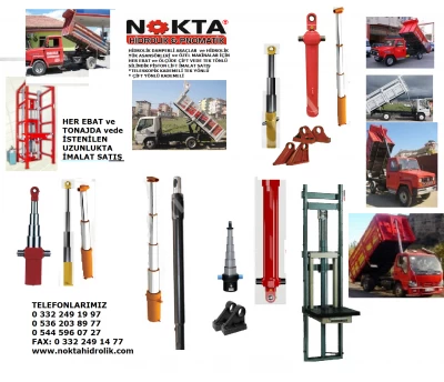 İki Çıkışlı Piston, Üç Çıkışlı Lift, Üç Çıkış Piston, Üç Çıkışlı Silindir, Hidrolik