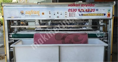 Otomatik Halı Yıkama Makinası ve Halı Sıkma Makinası 2Si 1 Arada