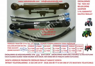 Tractor Hydraulic Spacer Piston Manufacturing, Konya Tractor Hydraulic Spacer Cylinder Manufacturing