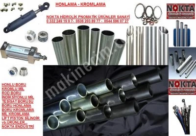 Hard Chrome Plated Shafts, Hard Chrome Plated Hydraulıc Shaft