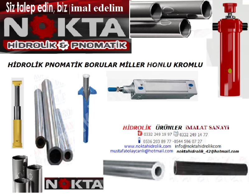 HARD CHROME COATED PNEUMATIC PIPES,ROD PIPES