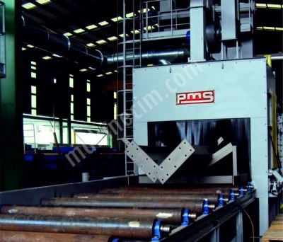 Profile and Sheet Metal Sandblasting Machine