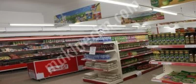 Sıfır Süpermarket Ekipmanları İmalatı Market Raf Sistemleri Market Soğutucu Dolapları