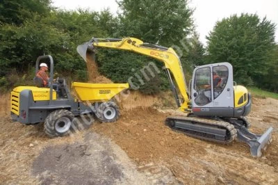 Wacker Neuson Alman Markası 9 Ton Mini Ekskavatör