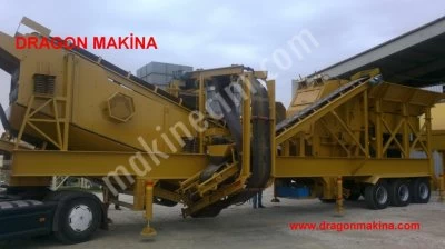  Satılık Yeni Dragon 15 Mobil Kapalı Devre Kırma Eleme Tesisi