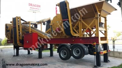 DRAGON 9 MOBILE CRUSHING SCREENING PLANT CLOSED CIRCUIT - 0555842 8686